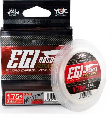 Флюрокарбон (шок-лидер) YGK Egi Absorber Ultra Strong 25м